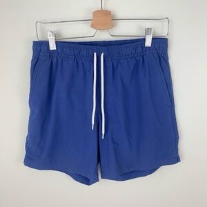 MeUndies Blue men’s swim trunks